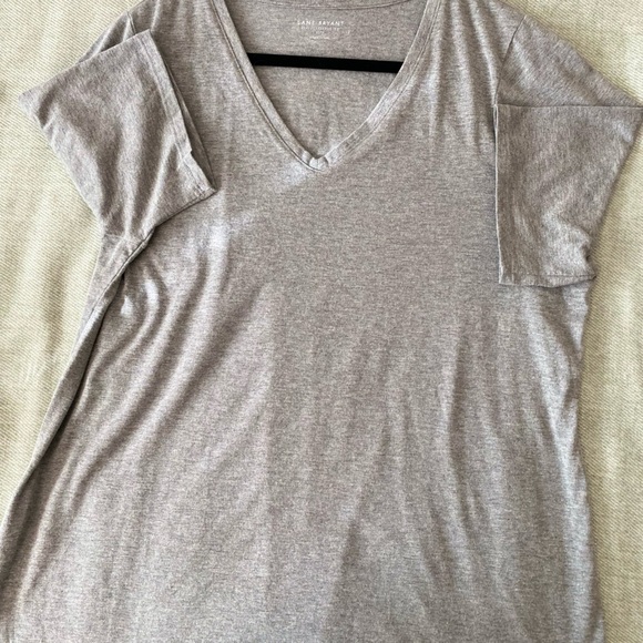 🎉SALE🎉Lane Bryant Gray Short Sleeve T-Shirt - Picture 1 of 5